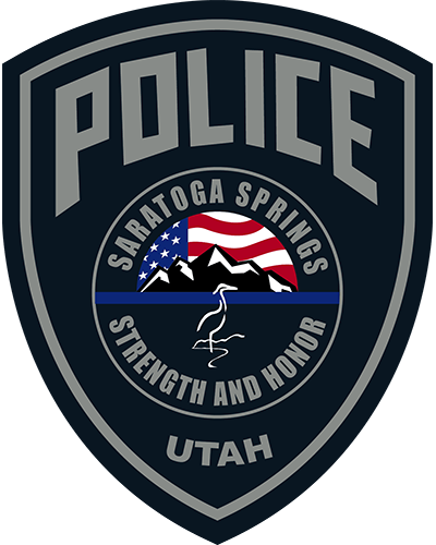 Saratoga Springs Police Department badge