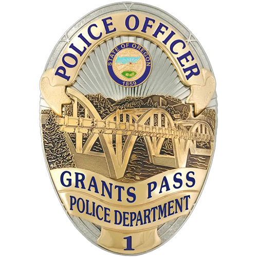 Grants Pass Police Department badge