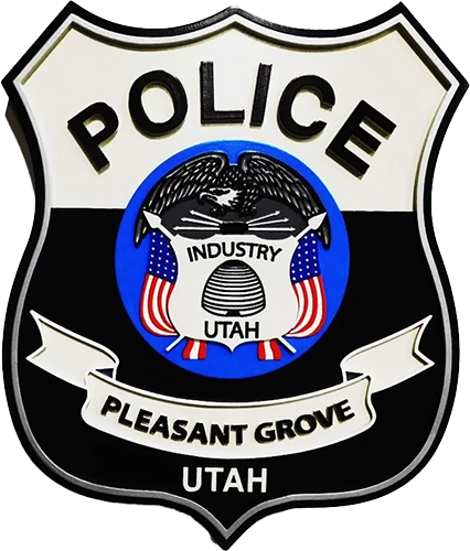 Pleasant Grove Police Department badge
